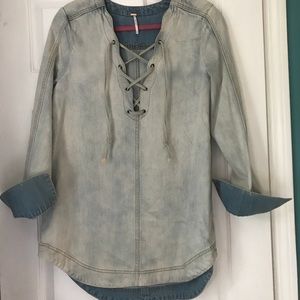 Free People jean dress